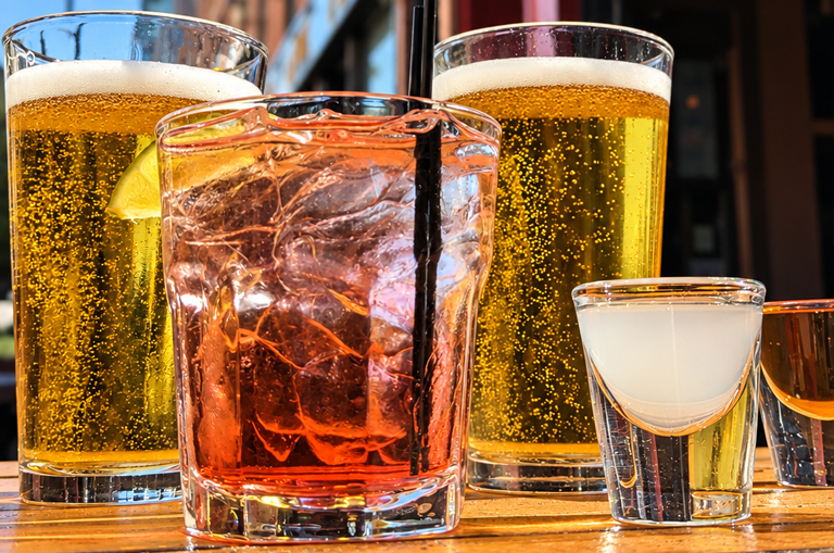 Glasses of beer featured on Rabbit Hole’s website